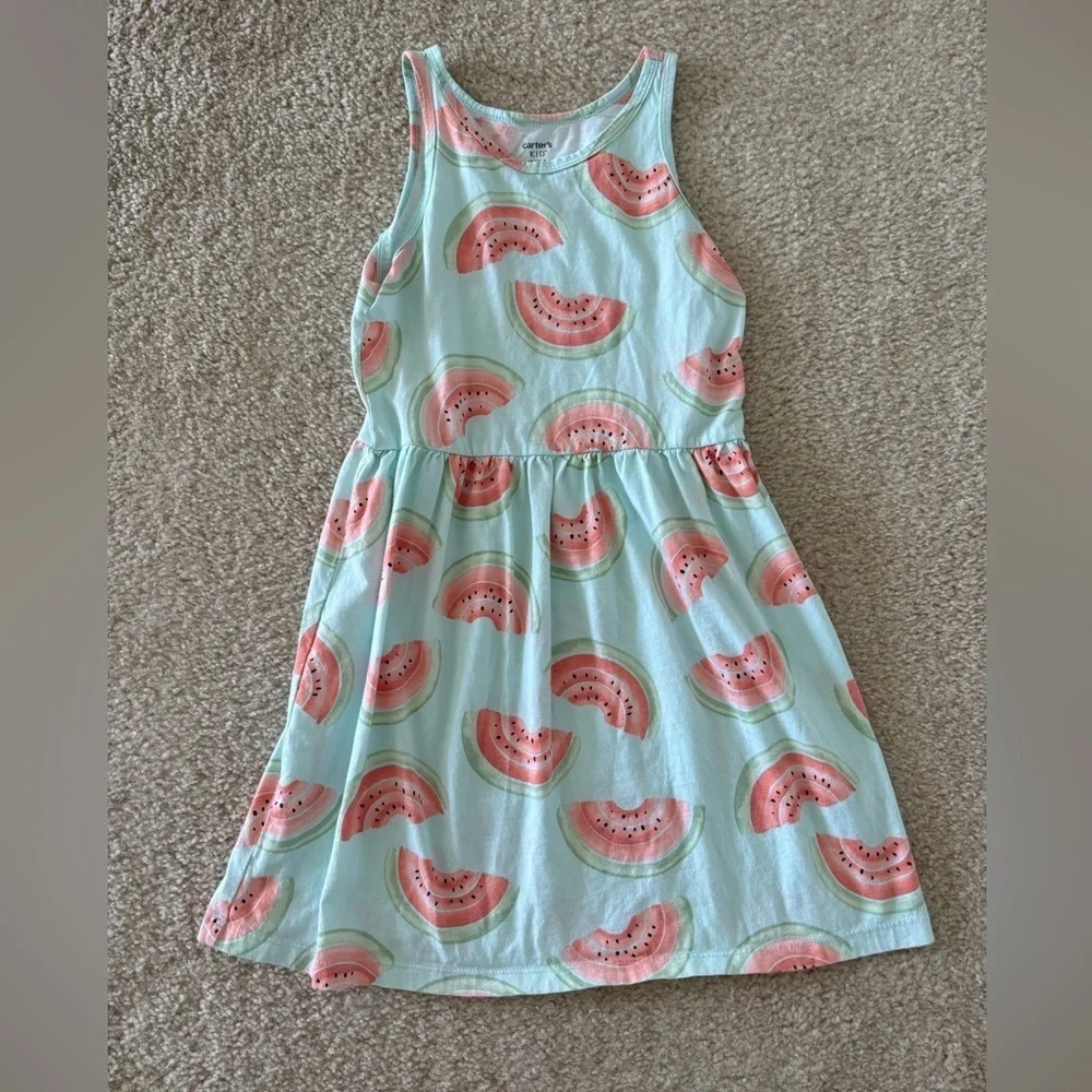 LOT Girls Sleeveless Sundresses Size 7